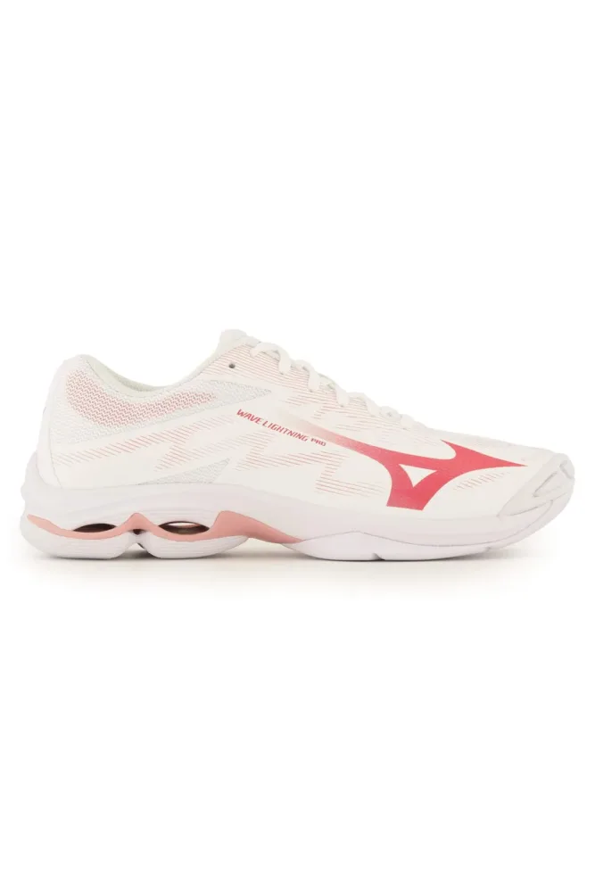 Mizuno Wave Lightning Pro Damen Hallenschuh Weiss, Damen, Größe: 7