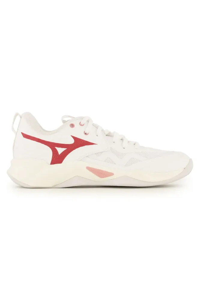 Mizuno Wave Momentum Pro Damen Hallenschuh Weiss, Damen, Größe: 9