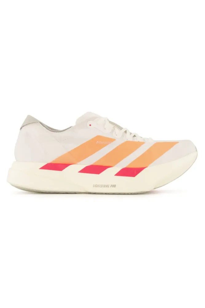 adidas Adizero Adios Pro 4 Herren Laufschuh Weiss, Herren, Größe: 13