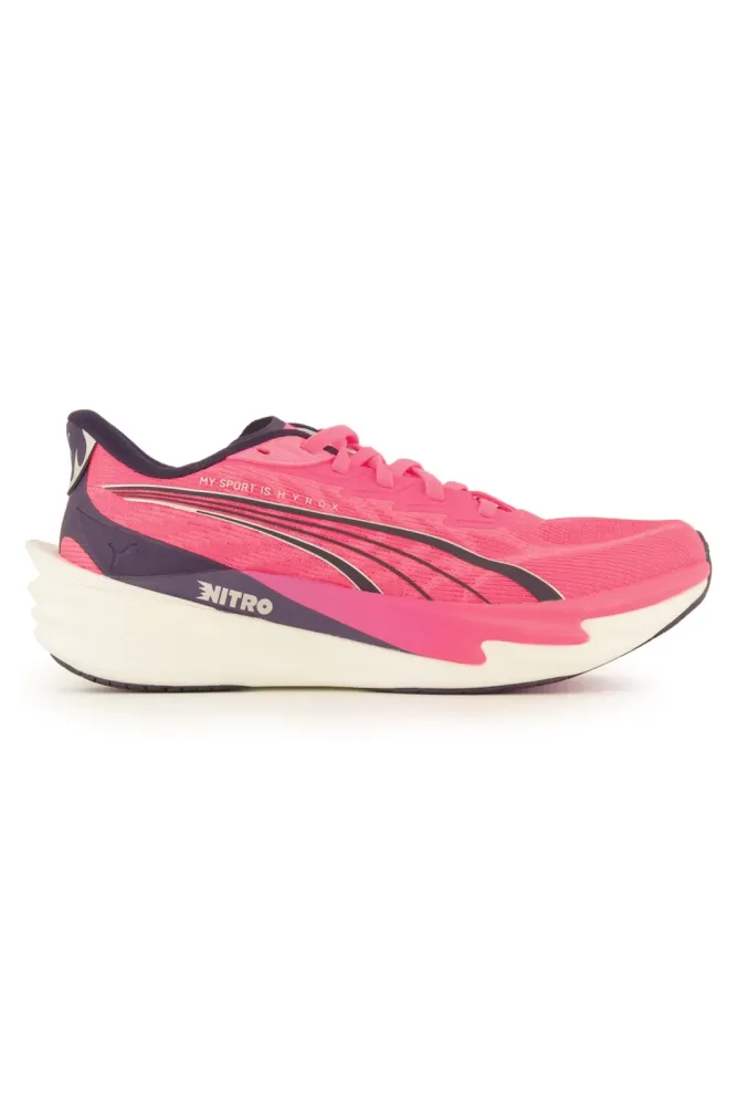 PUMA x HYROX Deviate Nitro™ 4 Damen Fitnessschuh Rosa, Damen, Größe: 7 1/2