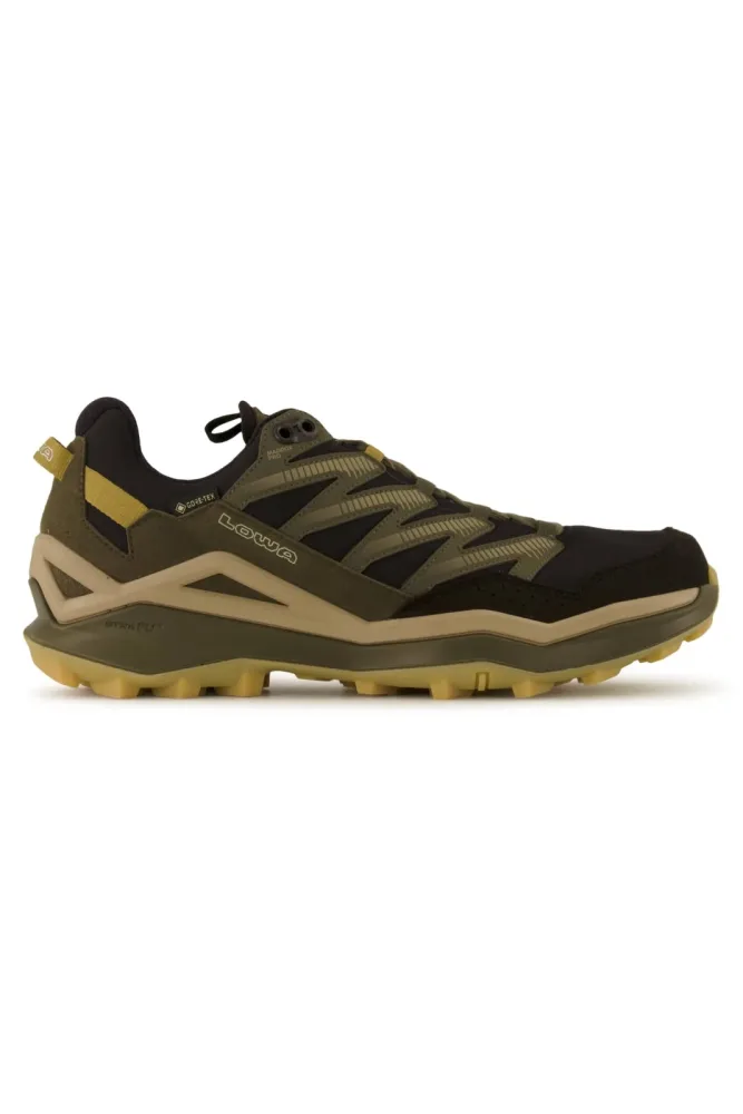LOWA Maddox Pro Lo Gore-Tex® Herren Trekkingschuh Grün, Herren, Größe: 14