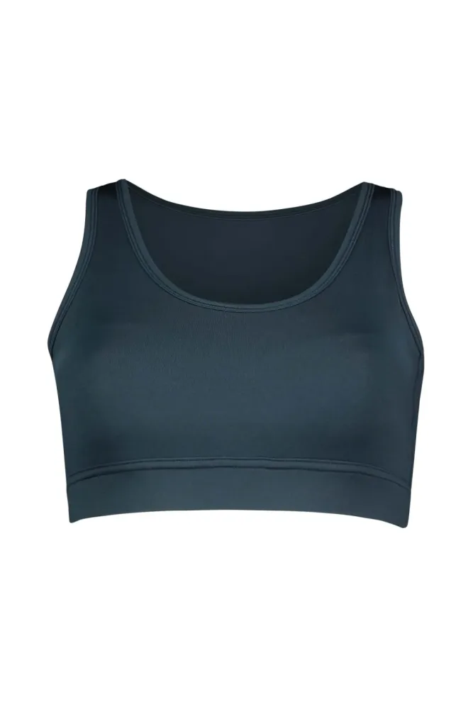 POWERZONE Medium Damen Sport-BH Blau, Damen, Größe: XS