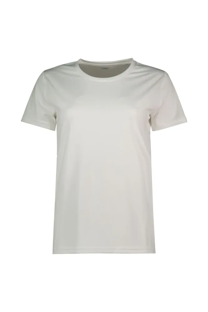 POWERZONE Damen T-Shirt Weiss, Damen, Größe: M