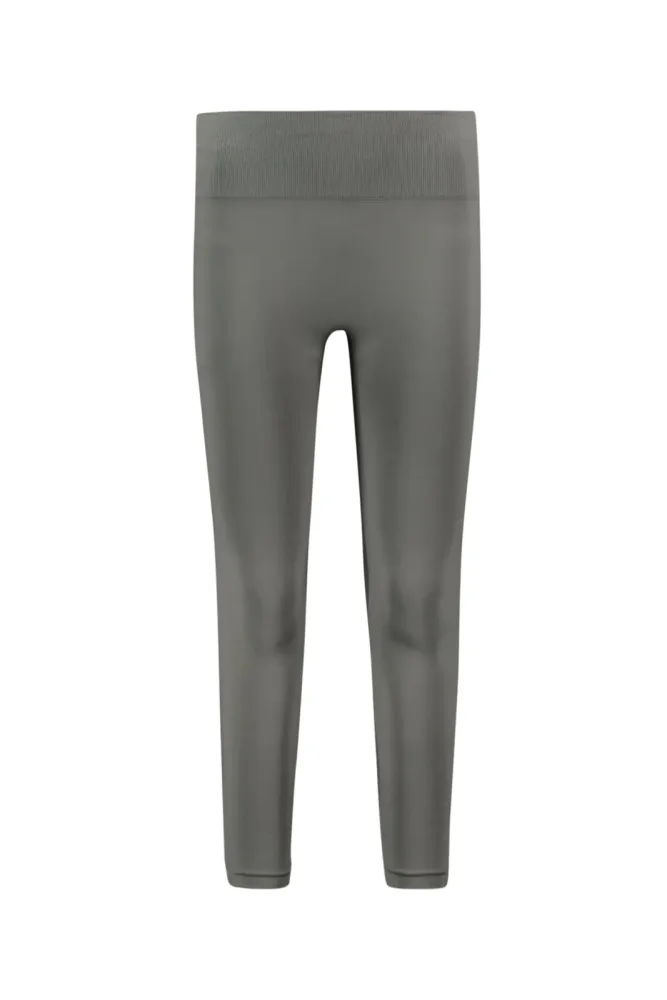 POWERZONE Seamless Damen Tight Grau, Damen, Größe: L