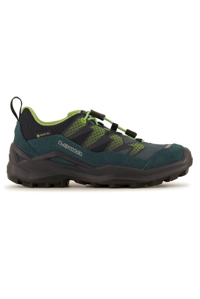 LOWA Maddox Pro Low Gore-Tex® 23-35 Kinder Trekkingschuh Blau, , Größe: 32