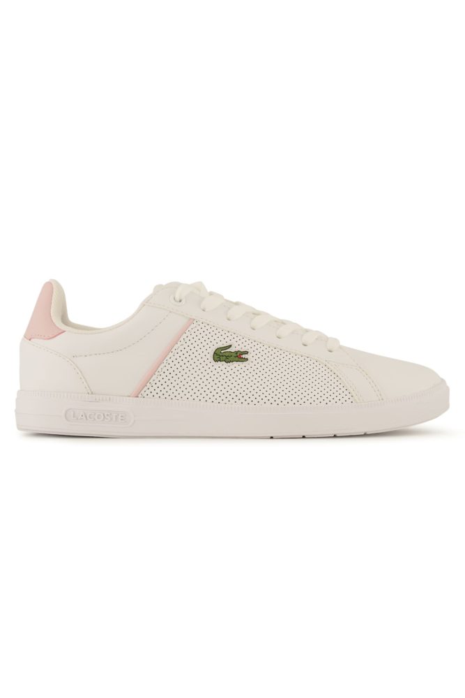 Lacoste Euro Base Damen Sneaker Weiss, Damen, Größe: 38
