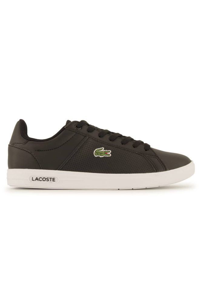 Lacoste Euro Base Damen Sneaker Schwarz, Damen, Größe: 36
