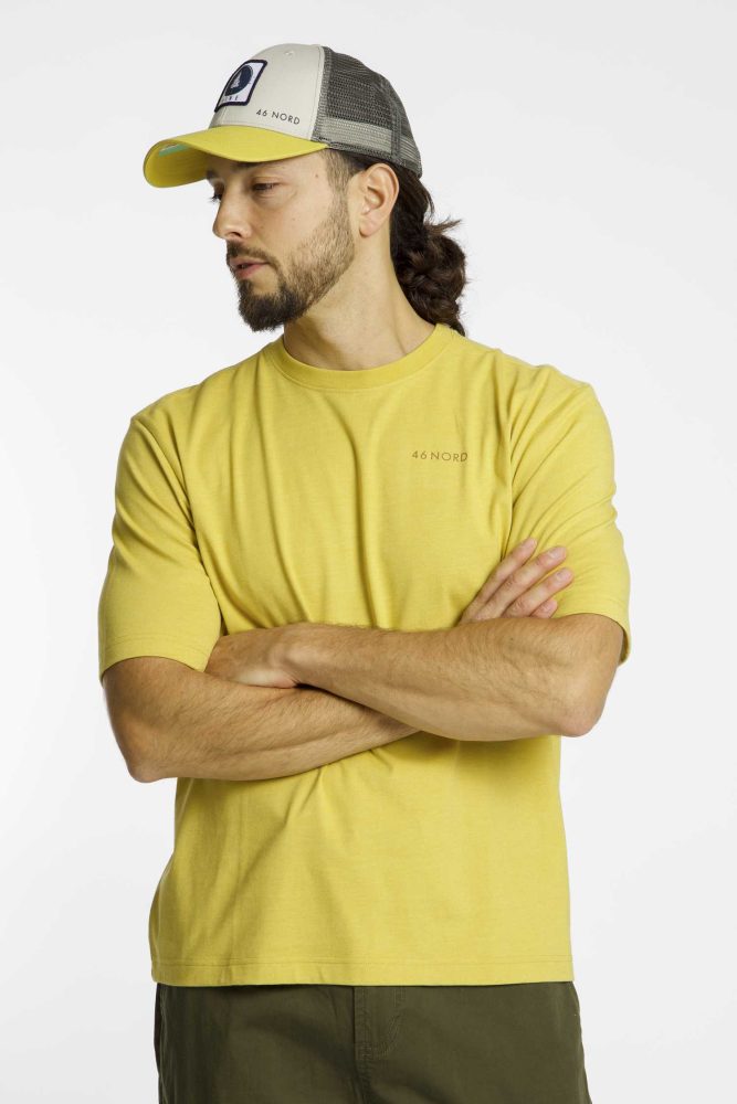 46 NORD Herren T-Shirt Gelb, Herren, Größe: M