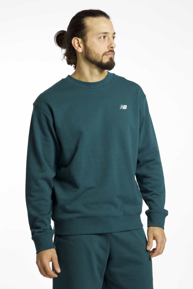 New balance Small logo french terry crew-S S
