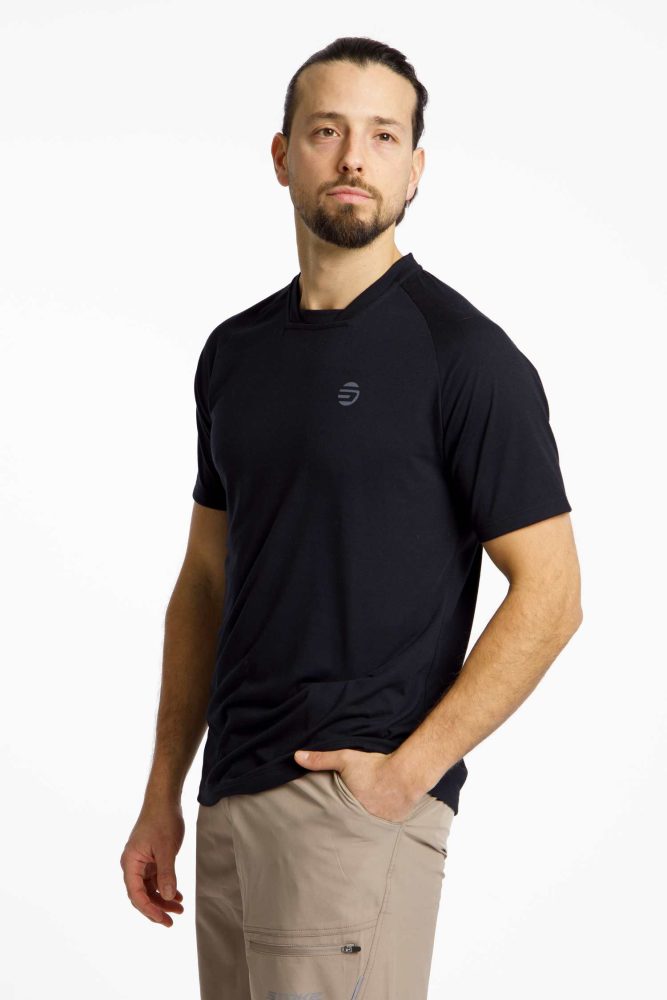 Stoke Oregan MTB Herren Biketrikot Schwarz, Herren, Größe: XL