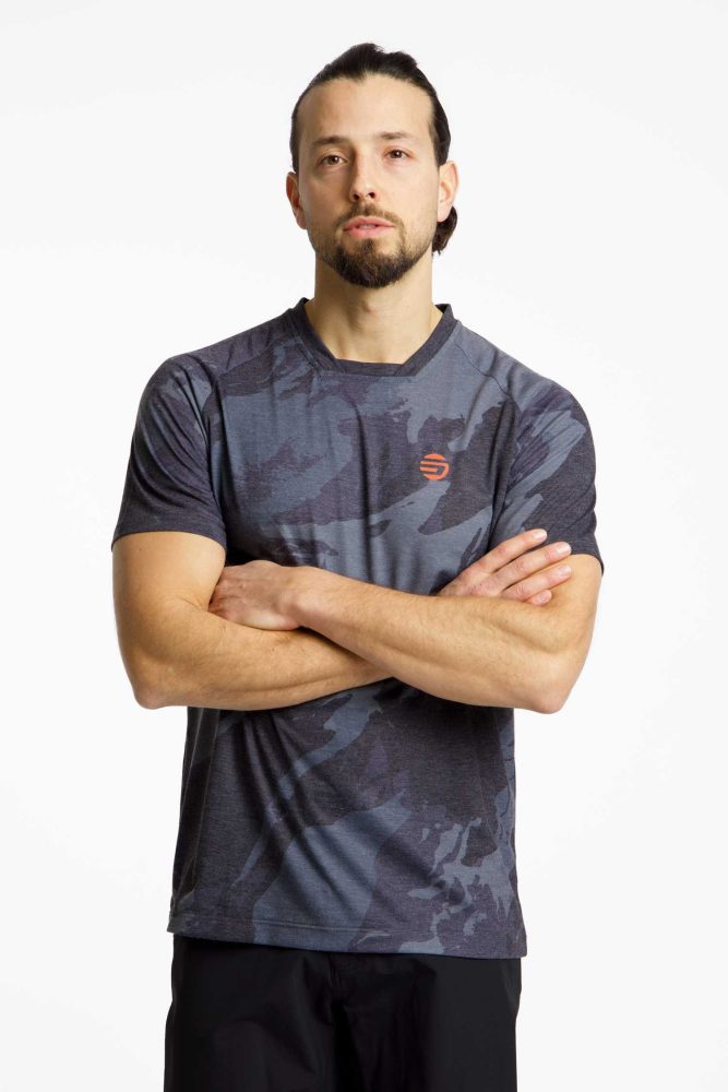 Stoke Oregan MTB Herren Biketrikot Schwarz, Herren, Größe: L