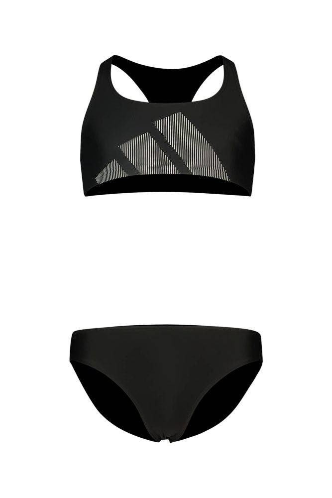 adidas Big Logo Mädchen Bikini Schwarz, , Größe: 152