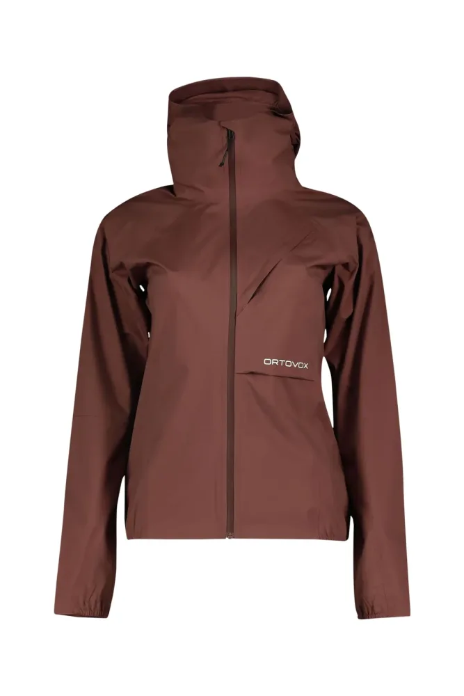 ORTOVOX Damen Wanderjacke Trace 2.5L Hoodie kupfer | S
