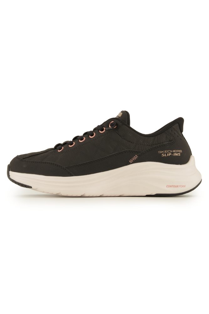 Skechers Slip-ins: Contour Foam Damen Sneaker Schwarz, Damen, Größe: 41