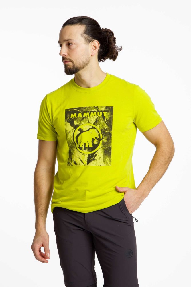 MAMMUT Trovat Mammut Herren T-Shirt Gelb, Herren, Größe: XL