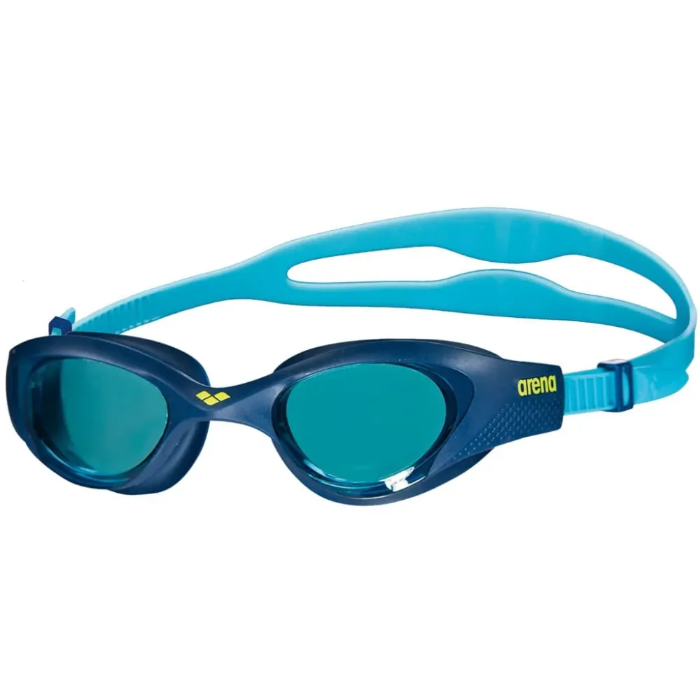 Arena Jr The One Schwimmbrille blau, Harte GläserUnverspiegelte Gläser