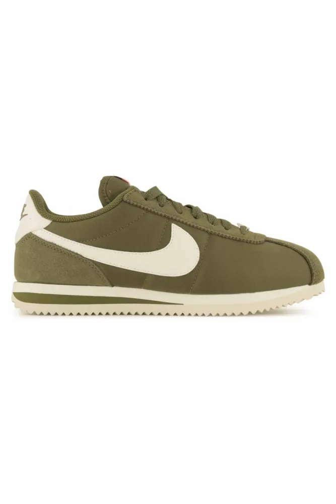 Nike Cortez Textile Damen Sneaker Grün, Damen, Größe: 6 1/2