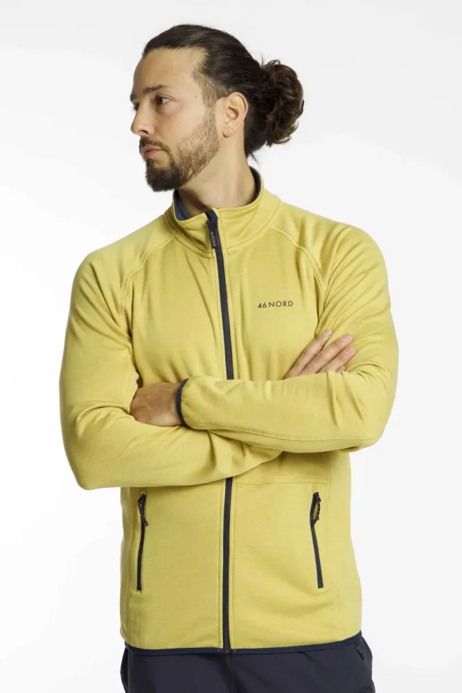 46 NORD Herren Midlayer Gelb, Herren, Größe: XL