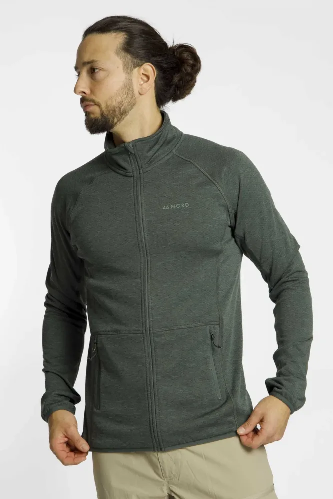 46 NORD Herren Midlayer Grau, Herren, Größe: XXL
