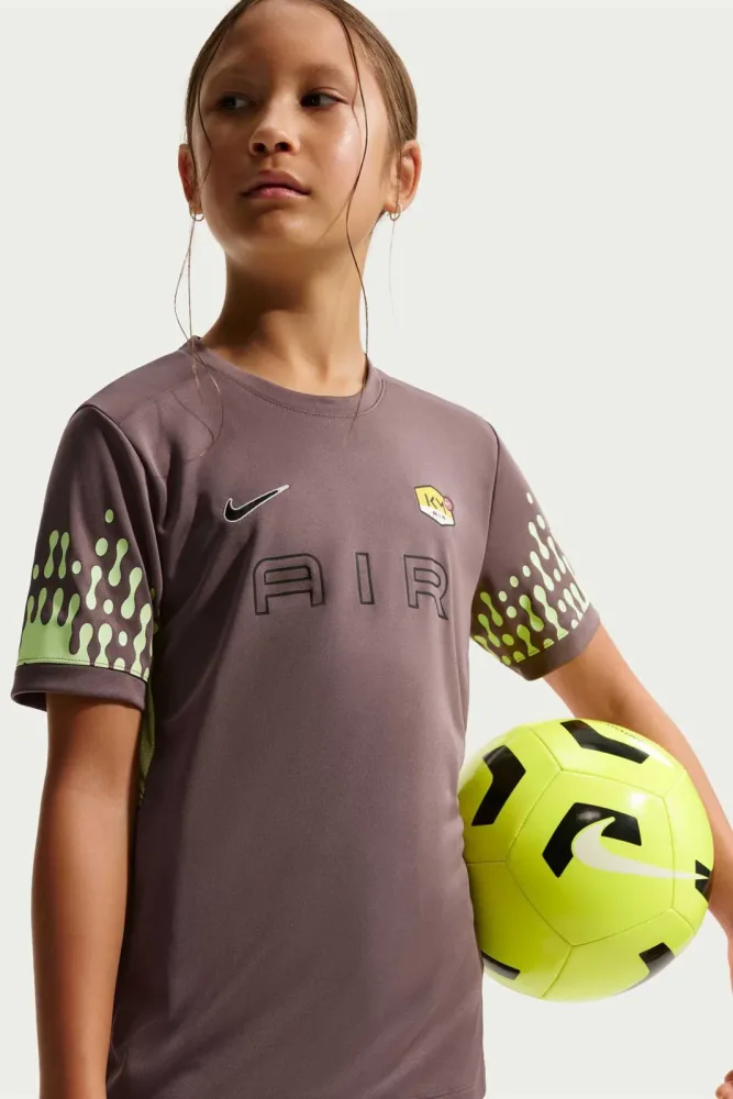 Nike Kylian Mbappé Academy Dri-FIT Kinder T-Shirt Braun, , Größe: 128
