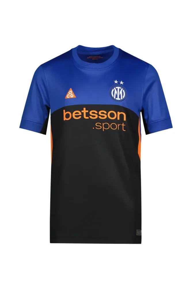 Nike Inter Mailand 4th Replica Kinder Fussballtrikot 25/26 Blau, , Größe: 140