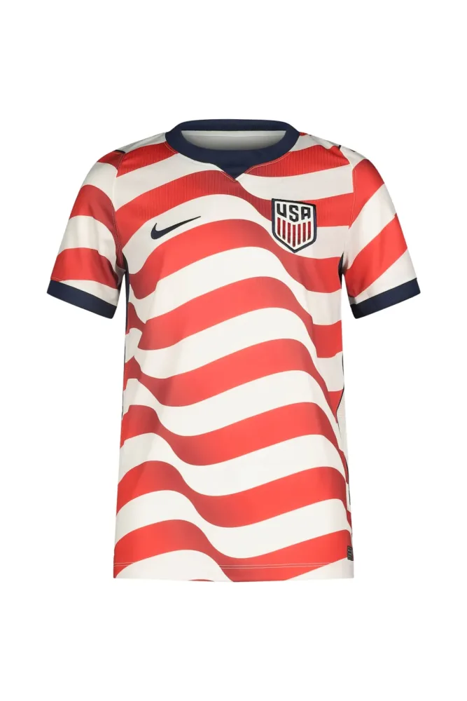 Nike USA Home Replica Kinder Fussballtrikot WM 2026 Weiss, , Größe: 164