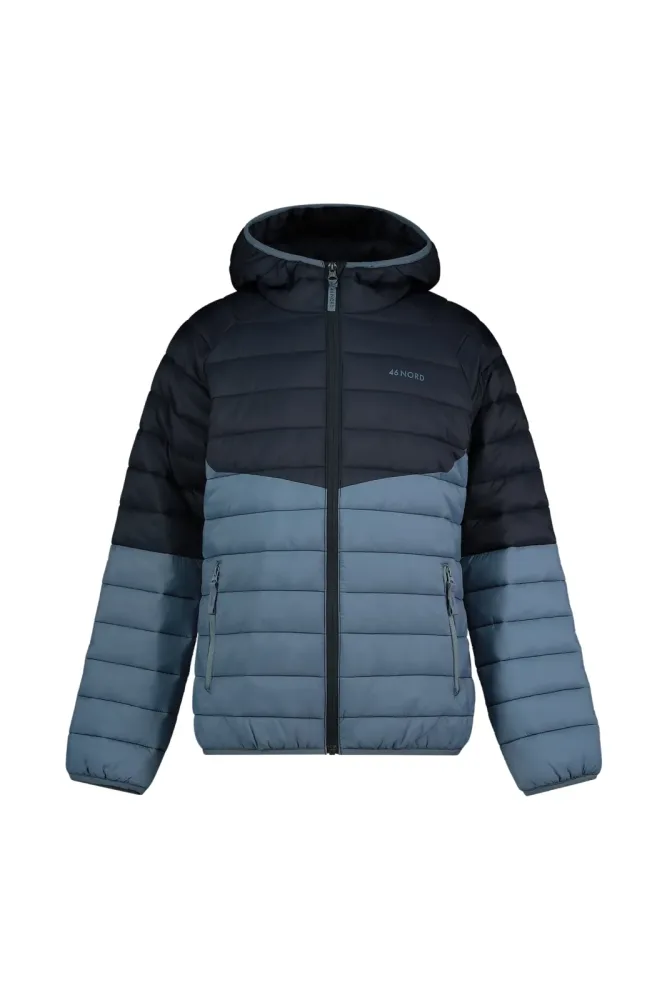 46 NORD Kinder Steppjacke Blau, , Größe: 140