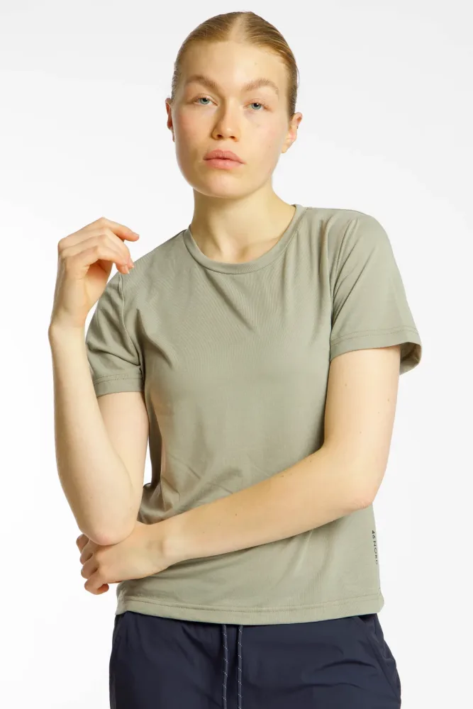 46 NORD Damen T-Shirt Beige, Damen, Größe: S