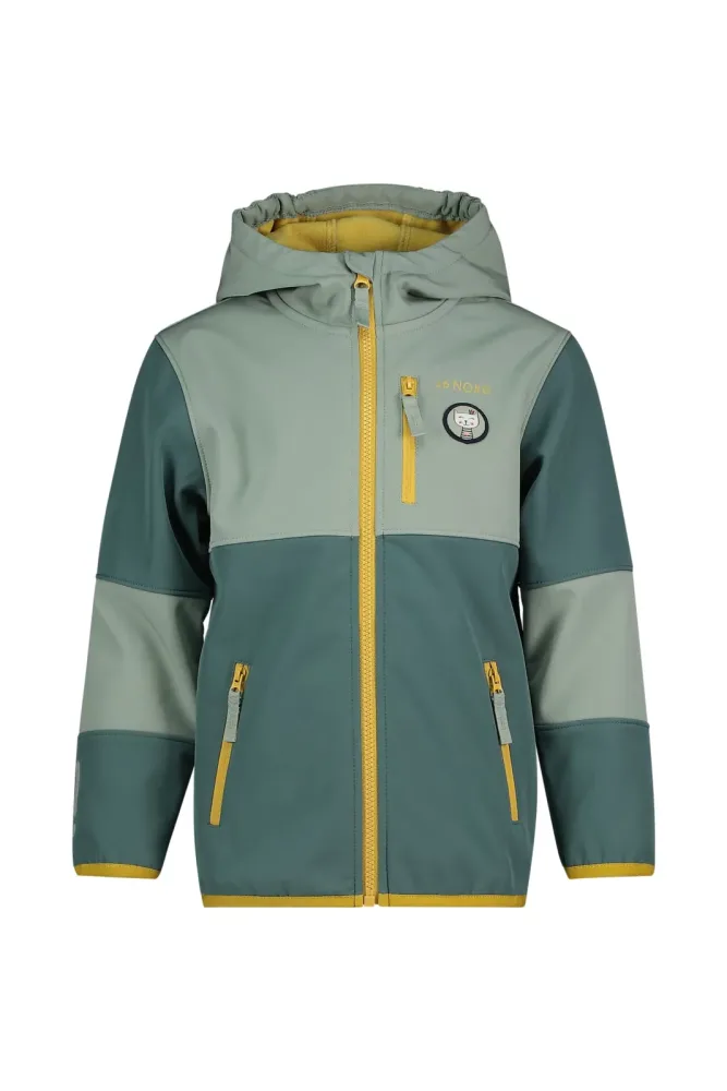 46 NORD Kleinkind Softshelljacke Grün, , Größe: 92