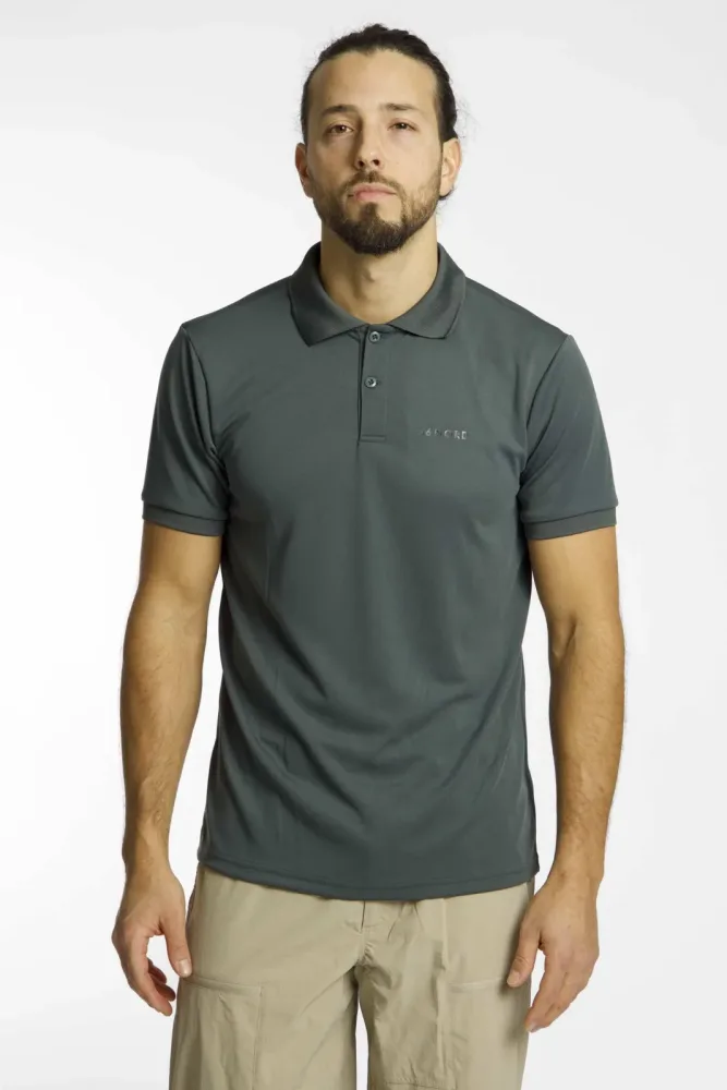 46 NORD Herren Poloshirt Grau, Herren, Größe: XL