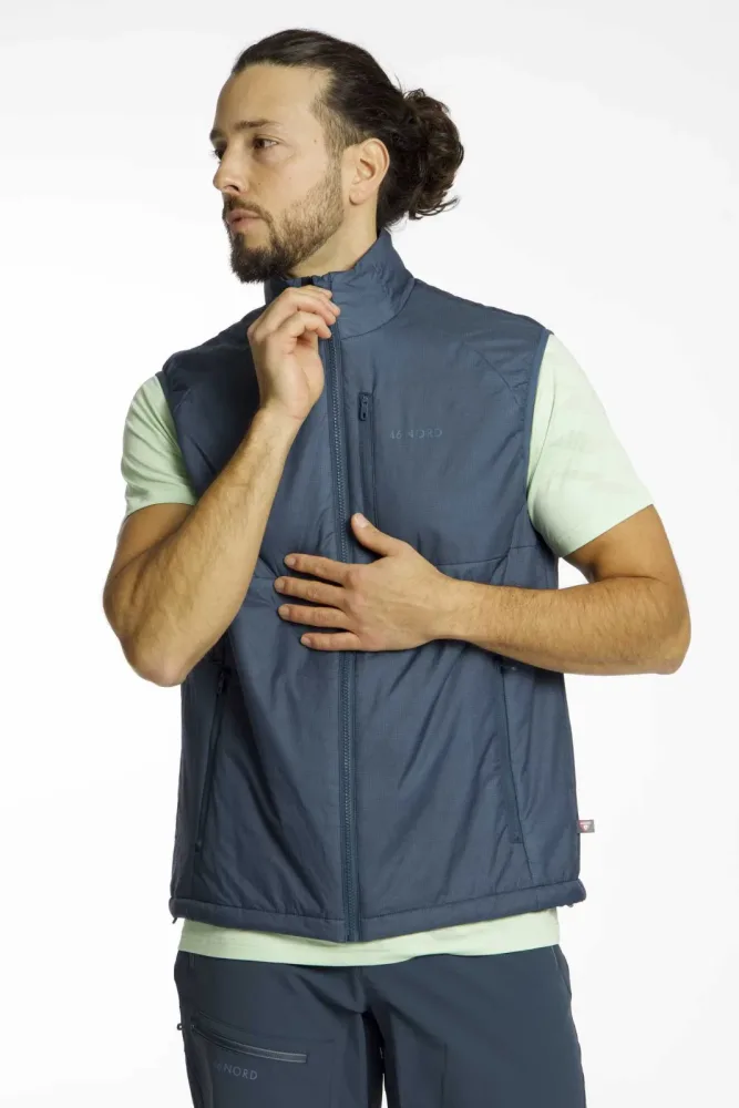 46 NORD Herren Gilet Blau, Herren, Größe: XL