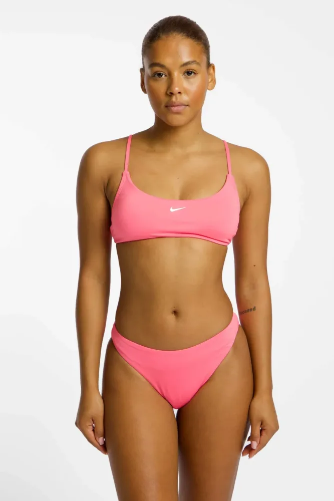 Nike Effortless Essential Bralette Damen Bikini Rosa, Damen, Größe: XL