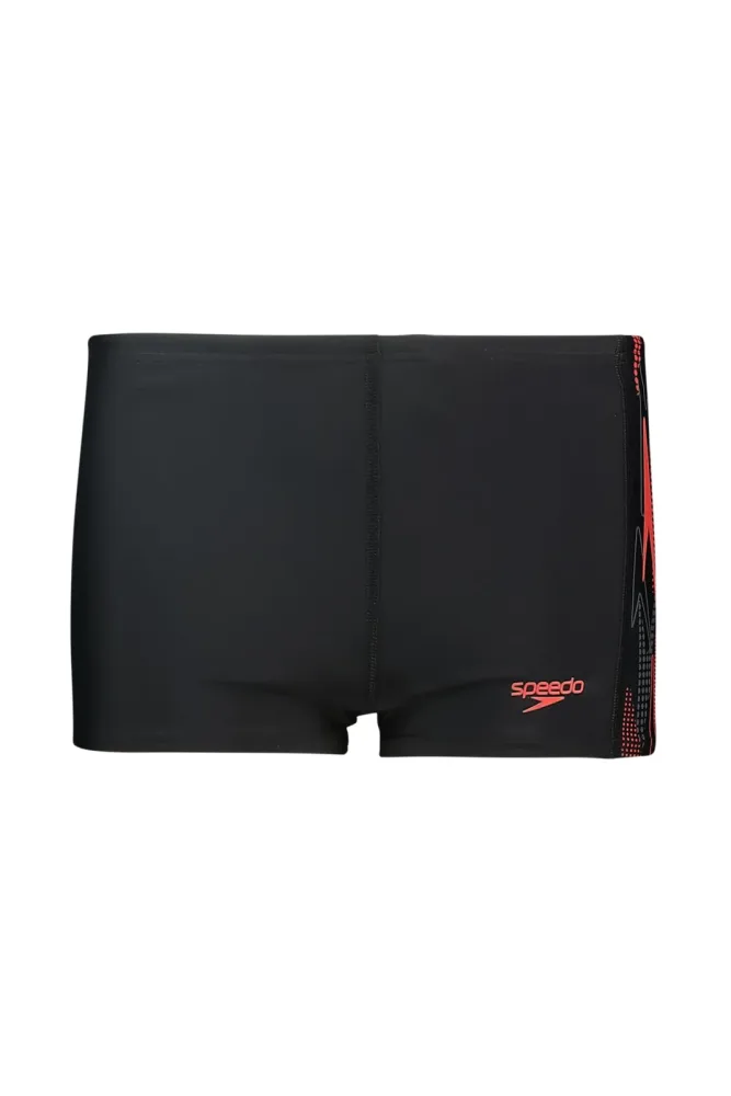speedo Placement Jungen Badeshort Schwarz, , Größe: 116
