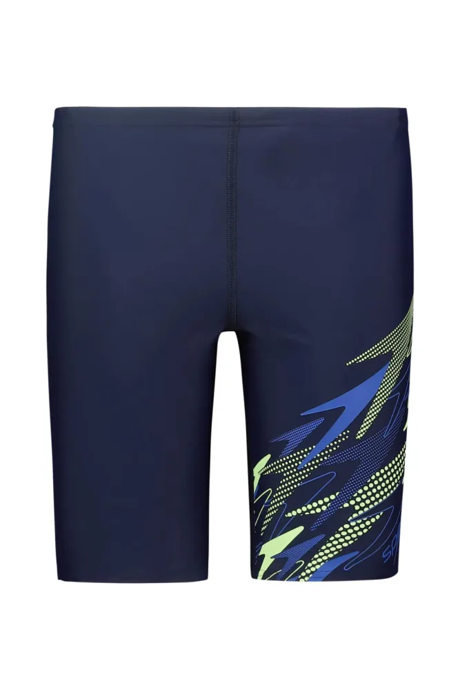 speedo Medley Logo Jammer Jungen Badehose Blau, , Größe: 128