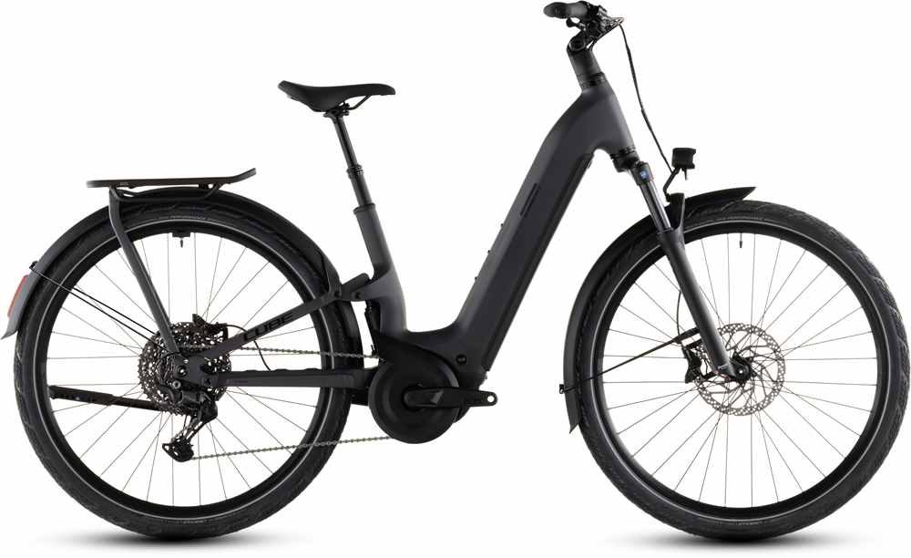 CUBE Kathmandu Hybrid ONE11 HPC Pro 800 Easy Entry 28 E-Bike Grau, Herren, Größe: 54