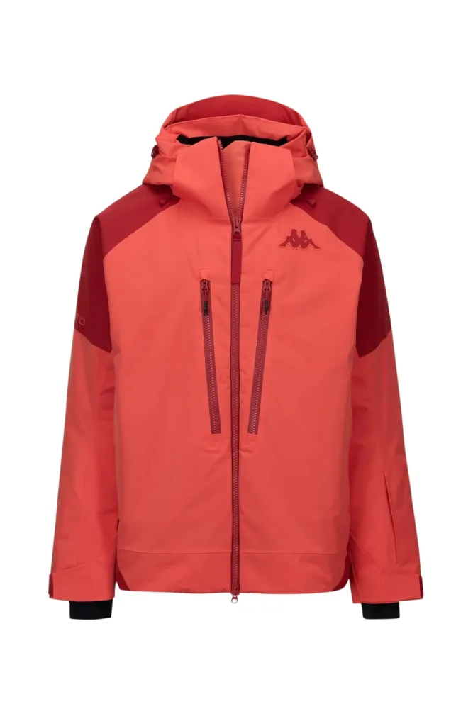 Kappa 602C Herren Skijacke Rot, Herren, Größe: S