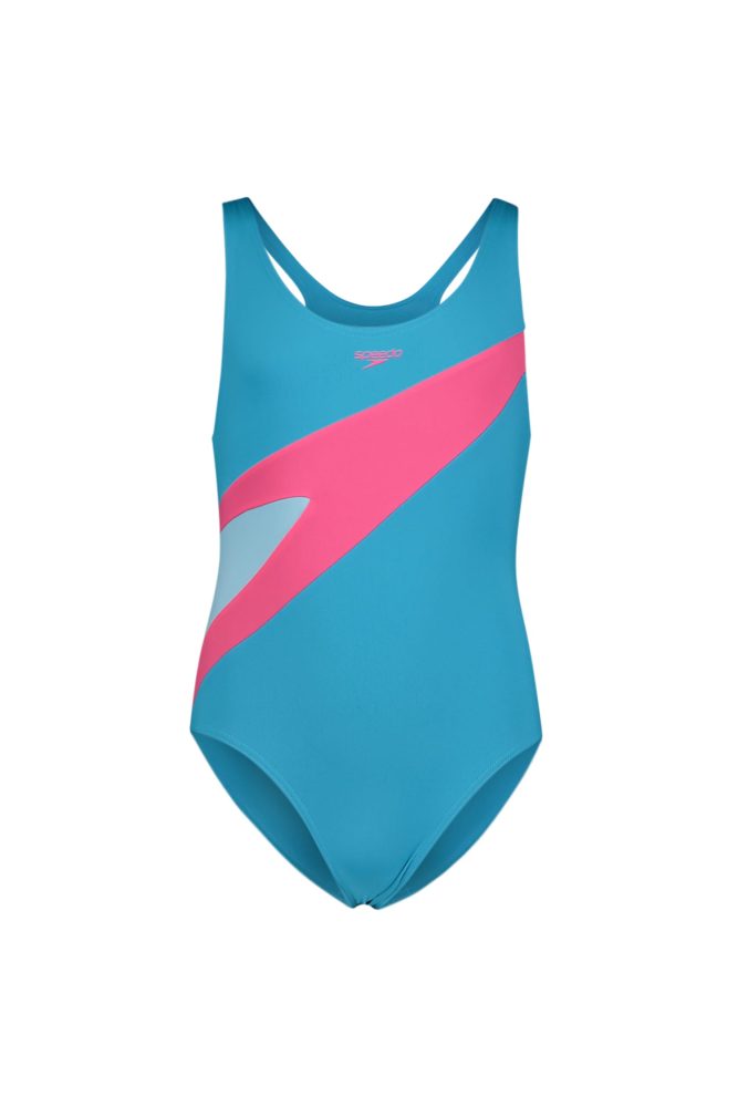 speedo Hyberboom Butterfly Mädchen Badeanzug Türkis, , Größe: 128