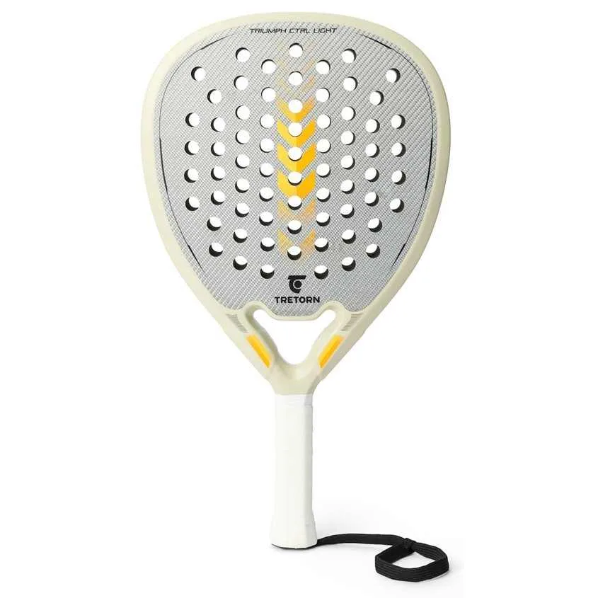 Tretorn Triumph CTRL Light Padelracket Grau, Herren, Größe: ONE SIZE