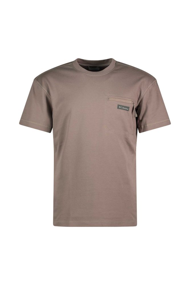 Columbia Echo Passage™ Herren T-Shirt Braun, Herren, Größe: L
