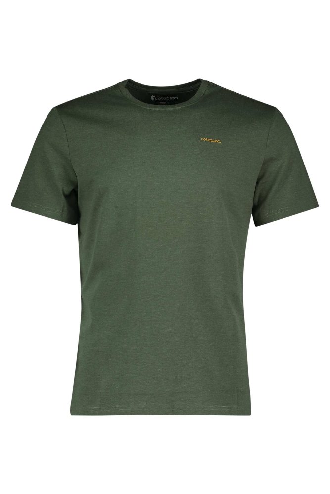 Cotopaxi Down The River Herren T-Shirt Grün, Herren, Größe: XL