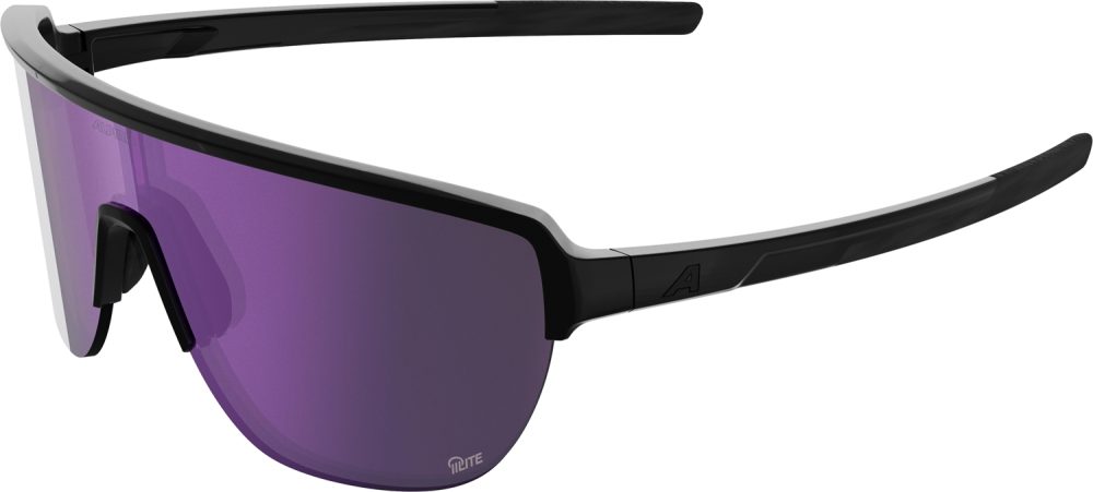 Alpina Ram 2.0 Q-Lite Sportbrille - black gloss, purple cat. 3
