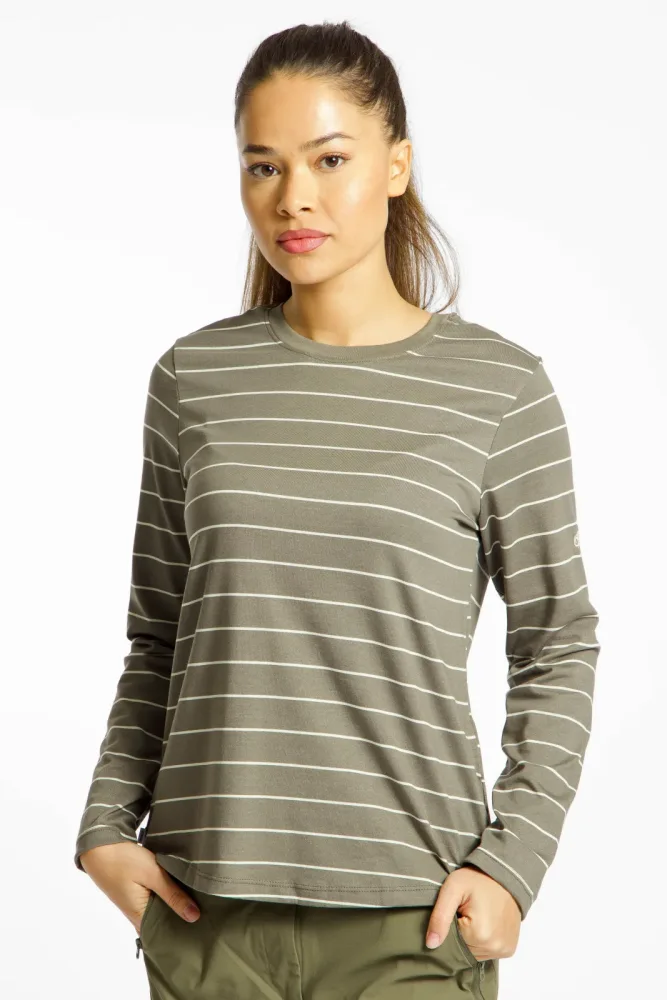 Craghoppers NosiLife Anti-Insect Akona Damen Longsleeve Braun, Damen, Größe: 44