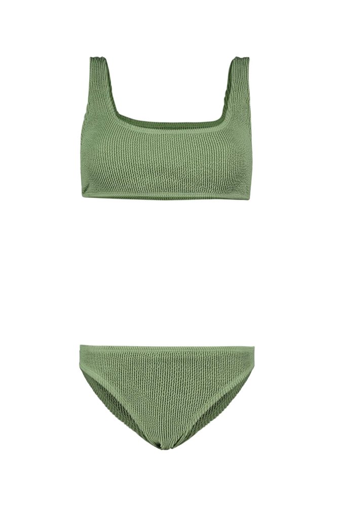 BEACH MOUNTAIN Damen Bikini Grün, Damen, Größe: 34