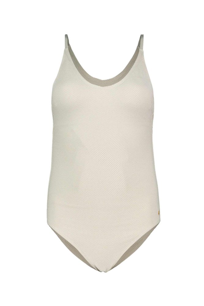BEACH MOUNTAIN Damen Badeanzug Beige, Damen, Größe: 36