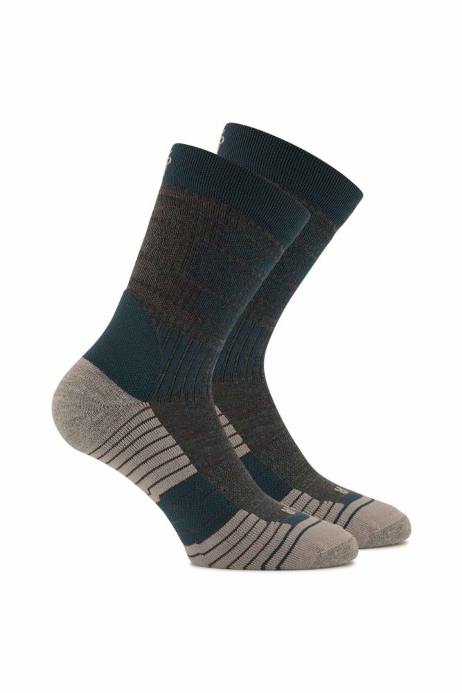 46 NORD 2-Pack 35-47 Wandersocken Grün, Herren, Größe: II