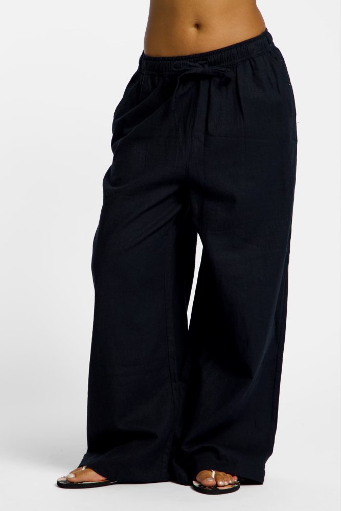 Roxy Lekeition Break Mid Damen Hose Schwarz, Damen, Größe: XL