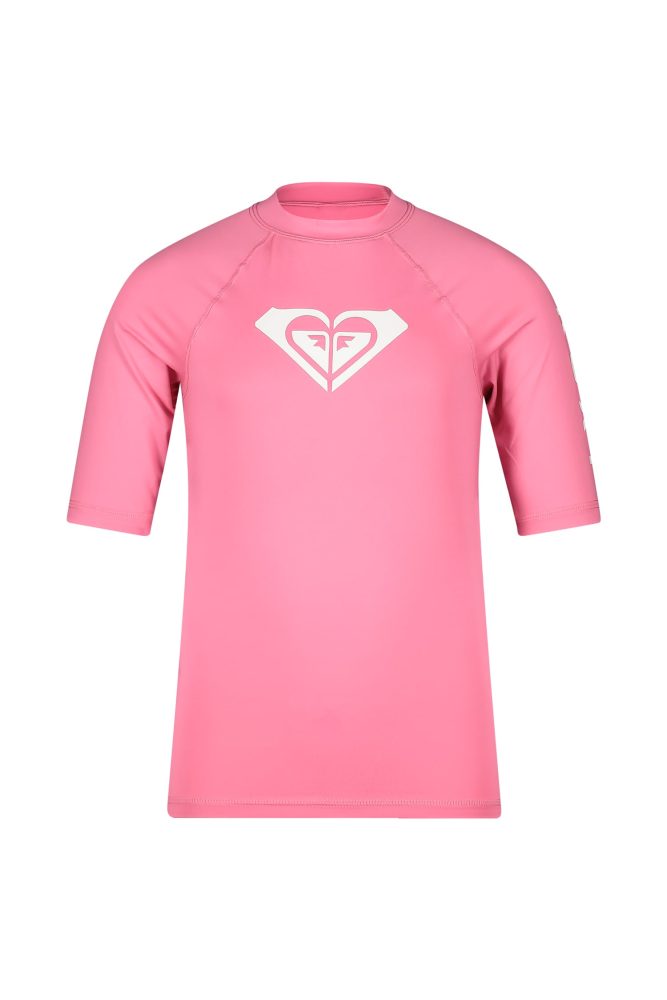 Roxy Whole Hearted 50+ Mädchen Lycra Shirt Rosa, , Größe: 140