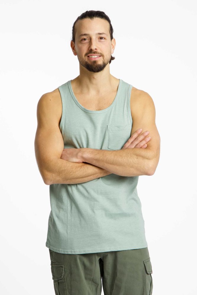 PROTEST PRTCamil Herren Tanktop Grün, Herren, Größe: XL