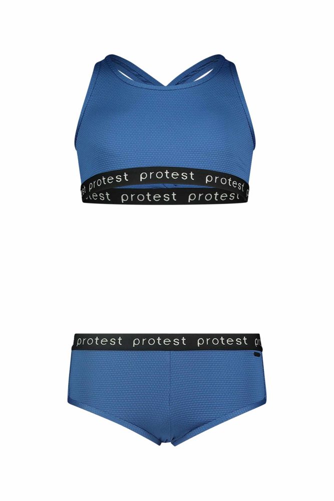 PROTEST PRTBeau Mädchen Bikini Blau, , Größe: 140