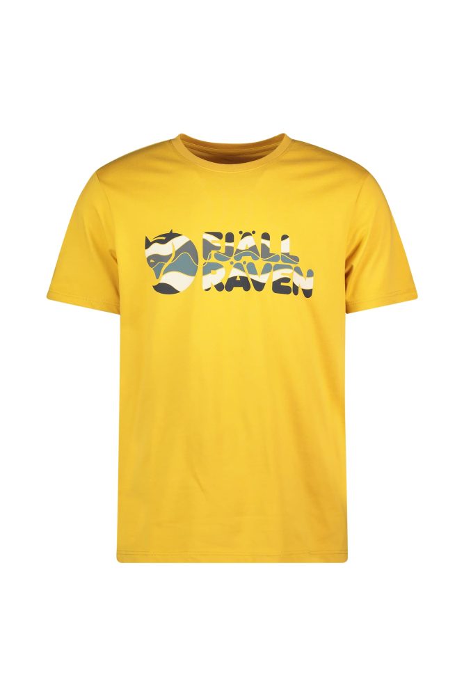 Fjällräven Herren Multicolor Logo T-Shirt
